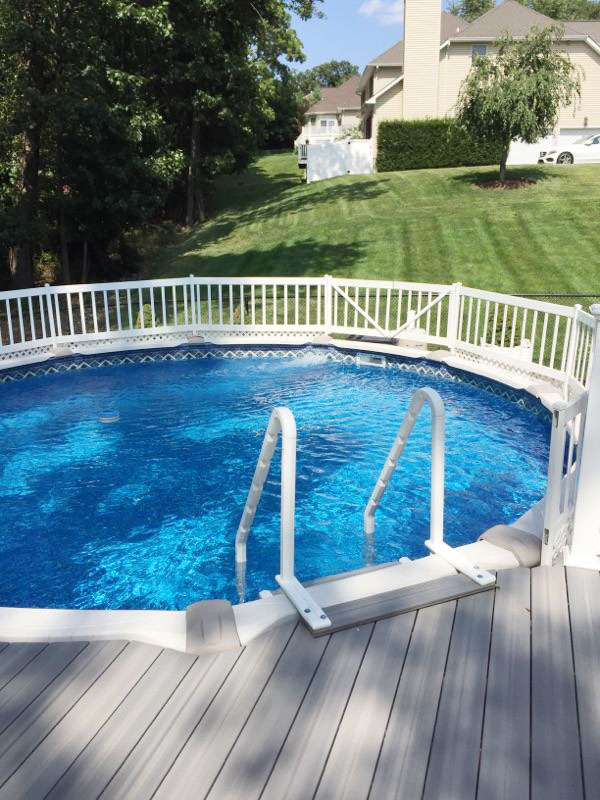 Above Ground Swimming Pools Wa, Above Ground Pools With Decks Installed Nj