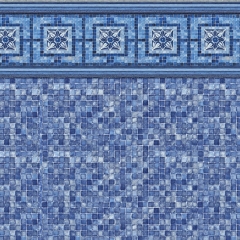 Vintage Mosaic & Blue Mosaic - 20 & 27 Mil