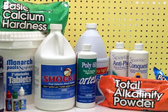 Pool Chemicals, all of which are competitively priced!