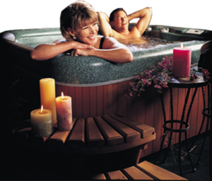 Hot Tub Romance and Relaxation Rolled Together