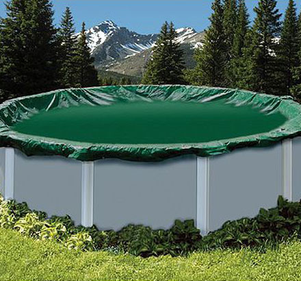 above ground pools in winter